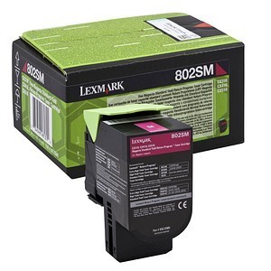 Lexmark 80C2SM0  magenta Toner