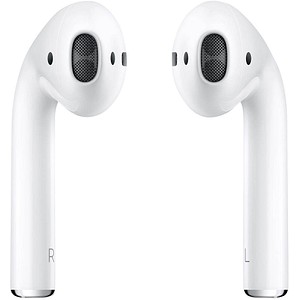 Hier gibt's was Gutes auf die Ohren: der Apple AirPods 2. Gen. In-Ear-Kopfhörer weißMit dem Apple AirPods 2. Gen. In-Ear-Kopfhörer weiß hören Sie Musik und andere Audioanwendungen abgeschirmt von anderen  – also ohne das Umfeld zu stören oder von diesem gestört zu werden. Verlassen Sie sich dabei auf eine überzeugende Tonqualität sowie einen angenehmen Tragekomfort.Die Besonderheiten des ModellsFolgende besonderen Features besitzt der Apple AirPods 2. Gen. In-Ear-Kopfhörer weiß: Siri kann durch sprechen aktiviert werden; Lautstärke kann über Siri angepasst werden; AirPods pausieren