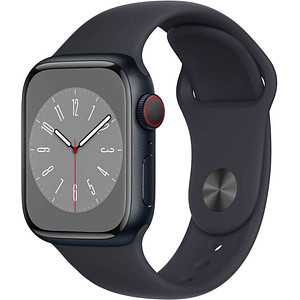 Apple Watch Series 8 41 mm (GPS + Cellular)  mitternacht