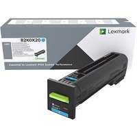 Mit dem Lexmark 82K0X20  cyan Toner in sattem Cyan druckenPasst der Lexmark 82K0X20  cyan Toner in Ihr Druckermodell? Darauf sollten Sie vor der Bestellung achten. Machen Sie deshalb jetzt den Test und sehen Sie nach