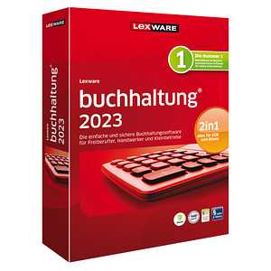 LEXWARE buchhaltung 2023 Software Vollversion (DVD)