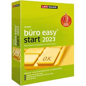 LEXWARE büro easy start 2023 Software Vollversion (DVD)