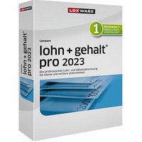 LEXWARE lohn+gehalt pro 2023 Software Vollversion (DVD)