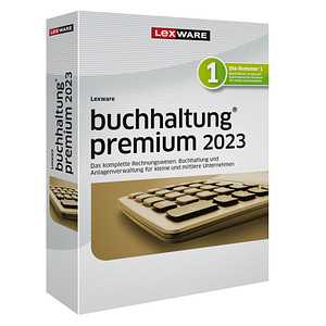 LEXWARE buchhaltung premium 2023 Software Vollversion (DVD)