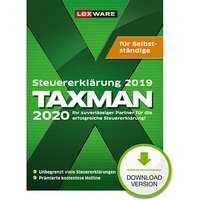 LEXWARE TAXMAN Selbstständige 2020 (für das Steuerjahr 2019) Software Vollversion (Download-Link)