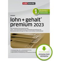 LEXWARE lohn+gehalt premium 2023 Software Vollversion (Download-Link)