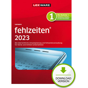 LEXWARE fehlzeiten 2023 Software Vollversion (Download-Link)