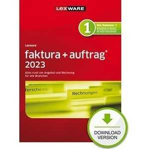 LEXWARE faktura+auftrag 2023 Software Vollversion (Download-Link)