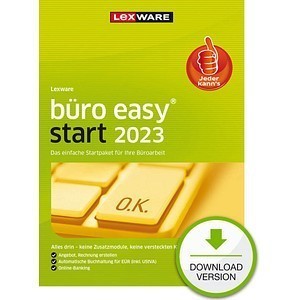 LEXWARE büro easy start 2023 Software Vollversion (Download-Link)