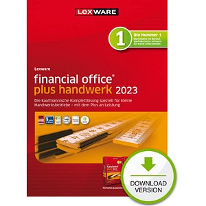 LEXWARE financial office plus handwerk 2023 Software Vollversion (Download-Link)