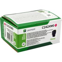 Lexmark Toner C242XM0  magenta