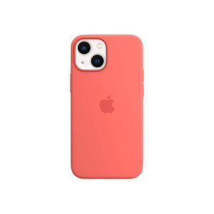 Apple Silikon Case mit MagSafe Handyhülle für Apple iPhone 13 mini pink pomelo