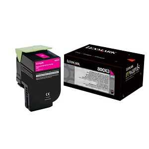 Lexmark 80C0X30  magenta Toner