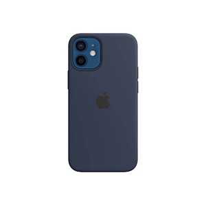 Apple Silikon Case Handy-Cover für Apple iPhone 12 mini blau