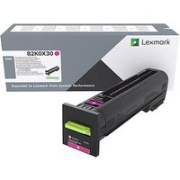 Drucken in der Farbe Magenta mit dem Lexmark 82K0X30 magenta TonerDer Lexmark 82K0X30 magenta Toner ist für den Einsatz in diesem Lexmark-Gerät gedacht: CX825de/CX825dte/CX825dtfeEs empfiehlt sich