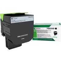 Füttern Sie Ihr Gerät mit dem Lexmark 71B2XK0 schwarz TonerMit dem Lexmark 71B2XK0 schwarz Toner kann Ihr Gerät wieder frisch ans Werk gehen und Sie mit hochwertigen Ausdrucken erfreuen. Kontrollieren Sie am besten vor dem Kauf