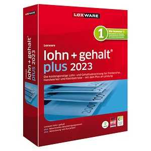 LEXWARE lohn+gehalt plus 2023 Software Vollversion (DVD)