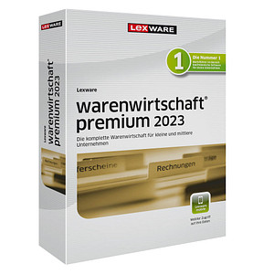 LEXWARE warenwirtschaft premium 2023 Software Vollversion (DVD)