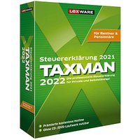 LEXWARE TAXMAN Rentner & Pensionäre 2022 Software Vollversion (DVD)