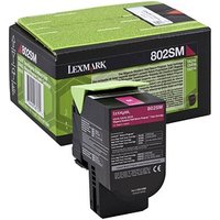 Lexmark 80C2SM0  magenta Toner