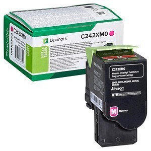 Lexmark C242XM0  magenta Toner