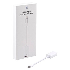 Apple Lightning/USB 2.0 A Adapter Lightning auf USB Kamera-Adapter  0,16 m weiß