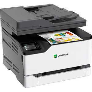 Lexmark MC3326i 3 in 1 Farblaser-Multifunktionsdrucker weiß