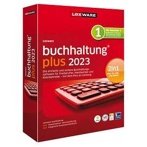 LEXWARE buchhaltung plus 2023 Software Vollversion (DVD)