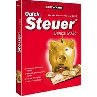 LEXWARE QuickSteuer Deluxe 2023 (für das Steuerjahr 2022) Software Vollversion (DVD)