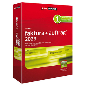 LEXWARE faktura+auftrag 2023 Software Vollversion (DVD)