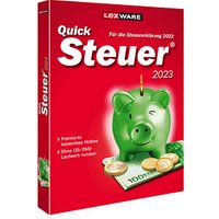 LEXWARE QuickSteuer 2023 (für das Steuerjahr 2022) Software Vollversion (DVD)