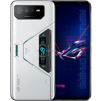 ASUS ROG Phone 6 – 5G Smartphone – Dual-SIM – RAM 16 GB / Interner Speicher 512 GB – OLED-Display – 6.78 – 2448 x 1080 Pixel (165 Hz) – Triple-Kamera 50 MP, 13 MP, 5 MP – front camera 12 MP – Storm White