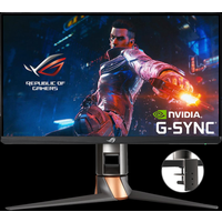 ASUS ROG Swift 360Hz PG259QNR – LED-Monitor – 62.2 cm (24.5) – 1920 x 1080 Full HD (1080p) @ 360 Hz – IPS – 400 cd/m² – 1000:1 – 1 ms – HDMI, DisplayPort