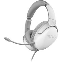 Asus ROG Strix Go Core Moonlight White Gaming-Headset (kabelgebunden, 3,5mm-Klinkenstecker, leicht, Weiß)