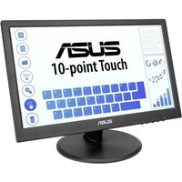 Asus VT168HR Touch Touchscreen-Monitor EEK: B 1388 x 768 Pixel 16:9 5 ms HDMI®, USB, VGA TN LED