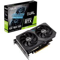 ASUS Dual GeForce RTX 3050 OC Edition – Grafikkarten – GF RTX 3050 – 8GB GDDR6 – PCIe 4,0 – HDMI, 3 x DisplayPort (90YV0HH0-M0NA00)