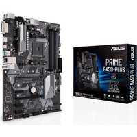 ASUS PRIME B450-PLUS – Motherboard – ATX – Socket AM4 – AMD B450 – USB 3,1 Gen 1, USB 3,1 Gen 2, USB-C Gen1 – Gigabit LAN – Onboard-Grafik (CPU erforderlich) – HD Audio (8-Kanal) (90MB0YN0-M0EAY0)