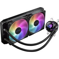 ASUS ROG STRIX LC II 280 ARGB – Prozessor-Flüssigkeitskühlsystem – (für: LGA1156, LGA1366, LGA1155, LGA2011, LGA1150, LGA2011-3, LGA1151, AM4, LGA2066, TR4, LGA1200) – Aluminium mit Kupferbasis – 140 mm