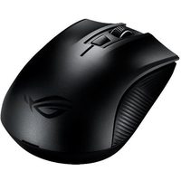 ASUS ROG Strix Carry – Maus – Für Rechtshänder – optisch – kabellos – 2,4 GHz, Bluetooth 5,0 LE – kabelloser Empfänger (USB) (90MP01B0-B0UA00)