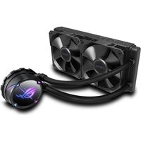 ASUS ROG STRIX LC II 240 – Prozessor-Flüssigkeitskühlsystem – Kühlergröße: 240 mm – (für: LGA1156, LGA1155, LGA2011, LGA1150, LGA2011-3, LGA1151, AM4, LGA2066, TR4, LGA1200, LGA1152, LGA1700) – 120 mm (90RC00E0-M0UAY0)