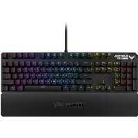 ASUS TUF Gaming K3 – Standard – USB – Halbmechanischer Schlüsselschalter – QWERTZ – RGB-LED – Grau