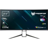 Acer Predator X38 Pbmiphzx – LED-Monitor – gebogen – 95,2 cm (37.5) – 3840 x 1600 UWQHD+ @ 175 Hz – IPS – 750 cd/m² – 1000:1 – 0,3 ms – HDMI, DisplayPort – Lautsprecher – Schwarz (UM.TX0EE.P01) – Sonderposten