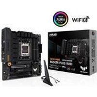 ASUS TUF Gaming B650M-Plus WIFI – Motherboard – micro ATX – Socket AM5 – AMD B650 Chipsatz – USB 3,1 Gen 2, USB 3,2 Gen 2, USB-C 3,2 Gen 2×2, USB-C 3,2 Gen 1 – 2,5 Gigabit LAN, Bluetooth – Onboard-Grafik (CPU erforderlich) – HD Audio (8-Kanal) (90MB1BF0-M0EAY0)