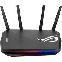 ASUS GS-AX3000 AiMesh. WAN-Verbindungstyp: RJ-45. WLAN-Band: Dual-Band (2,4 GHz/5 GHz), Top WLAN-Standard: Wi-Fi 6 (802.11ax), WLAN Datentransferrate (max.): 2976 Mbit/s. Schnittstellentyp Ethernet-LAN: Gigabit Ethernet, Ethernet LAN Datentransferraten: 10,100,1000 Mbit/s, VPN-Server: IPSec, OVPN, PPTP. Mobilfunknetzgenerierung: 5G. Unterstützte Sicherheitsalgorithmen: SSH,WPA-Enterprise,WPA-PSK,WPA2-Enterprise,WPA3,WPA3-PSK,WPS, MAC-Adressentabelle: 64 Eintragungen (90IG06K0-MU9R10)