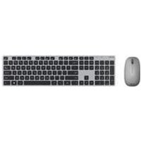 ASUS W5000 – Tastatur-und-Maus-Set – kabellos – 2,4 GHz – QWERTZ – Deutsch – Grau (90XB0430-BKM1R0)