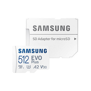 SAMSUNG Speicherkarte microSD EVO PLUS 512 GB