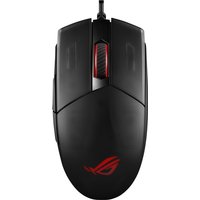 ASUS ROG Strix Impact II – Maus – rechts- und linkshändig – optisch – 5 Tasten – kabelgebunden – USB – Schwarz (90MP01E0-B0UA00)