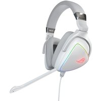 ASUS ROG Delta – White Edition – Headset – Full-Size – kabelgebunden – USB, USB-C – weiß (90YH02HW-B2UA00)