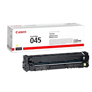 Mit diesem Original erhalten Sie Tag für Tag saubere Ausdrucke: Canon 045 Y  gelb TonerDen Canon 045 Y  gelb Toner kaufen und schon bald von hochwertigen Druckresultaten profitieren? – Kein Problem