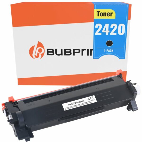 Bubprint XXL Toner Kompatibel für Brother TN-2420 MFC-L2710DW HL-L2350DW DCP-L2530DW MFC-L2710DN MFC-L2750DW HL-L2310D HL-L2375DW DCP-L2510D HL-L2370DN TN2420